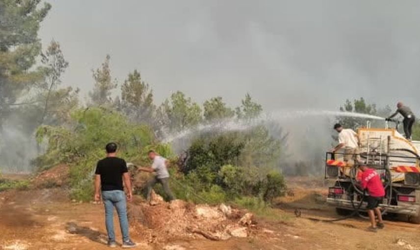 Aksu'da orman yangını: gelişmeler takip ediliyor