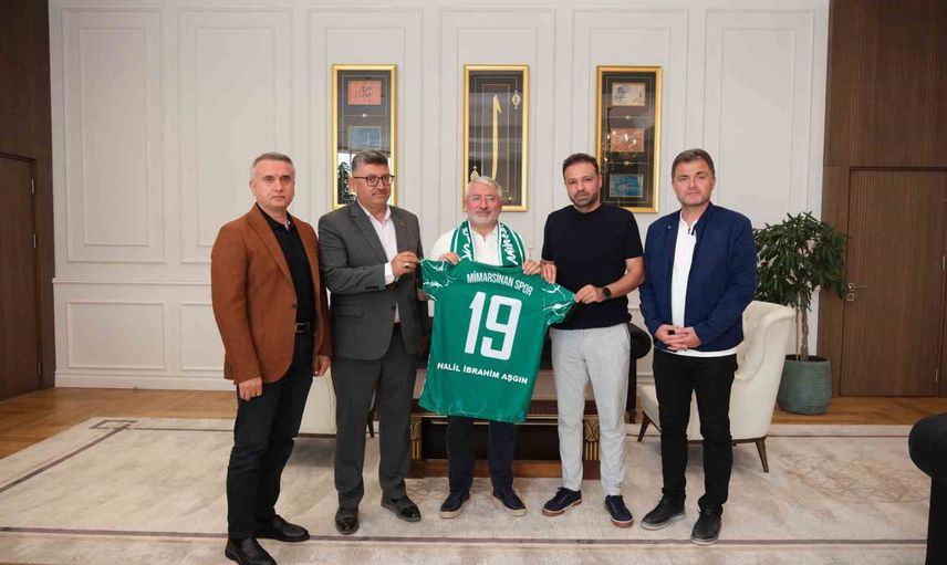 Çorum'dan 1 milyon tl'lik sponsorluk müjdesi Mimar Sinan Spor Kulübü'ne