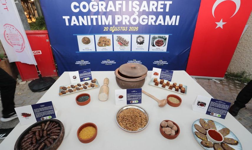 Hatay'da beş geleneksel lezzet coğrafi işaretle tescillendi