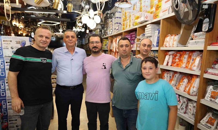 Başkan Şimşek Nişancıpaşa esnafının taleplerini sahada çözüme taşıdı