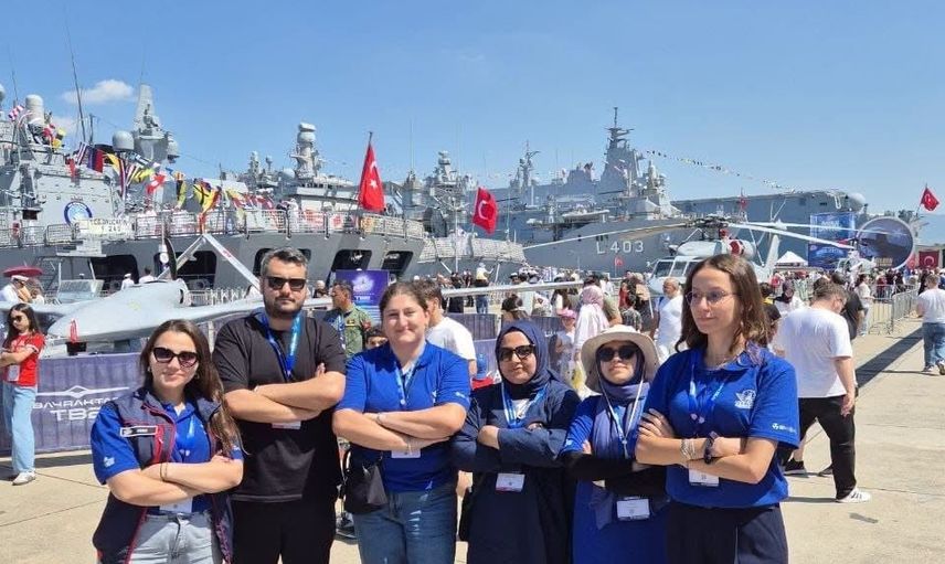 Balıkesir'i Teknofest Mavi Vatan'da öğrenciler temsil etti