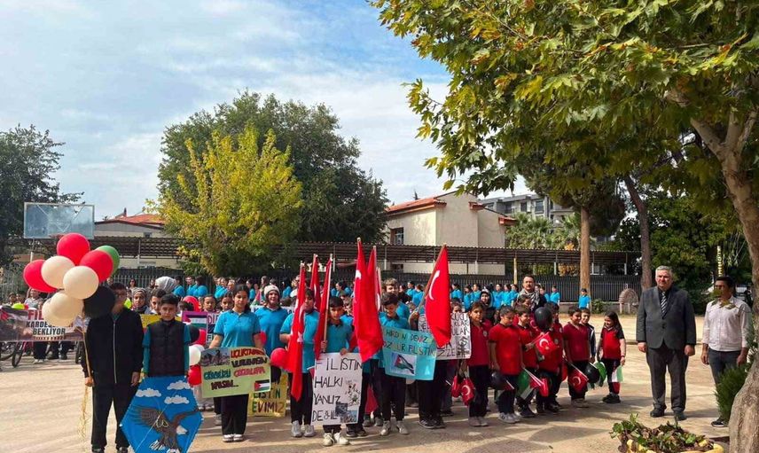 Sarıgöllü öğrencilerden Gazze'ye destek: uçurtmalar çocuklara kalsın