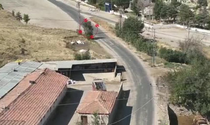 Dron destekli takip araçla sonlandı: aranan hükümlü kıskıvrak yakalandı