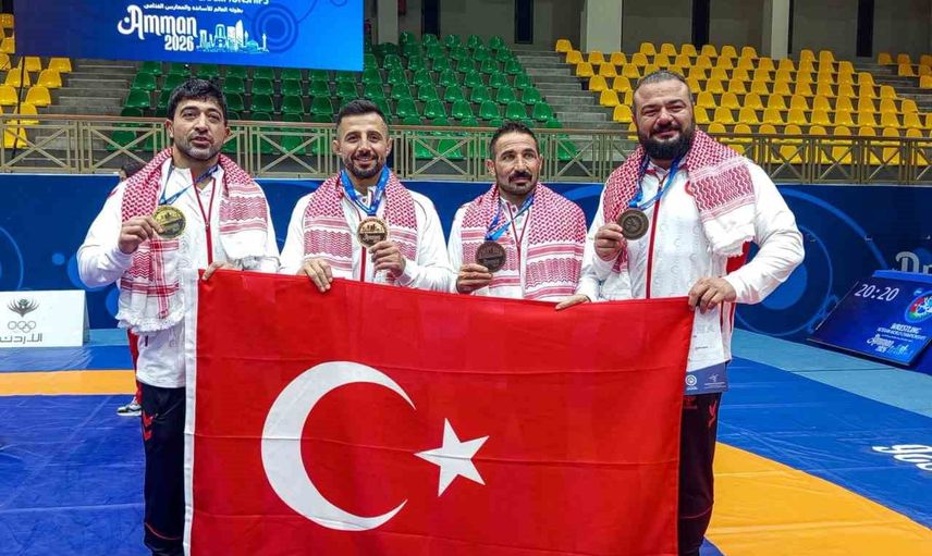 Veteranlarda Amman'dan dört madalya: bir altın, üç bronz