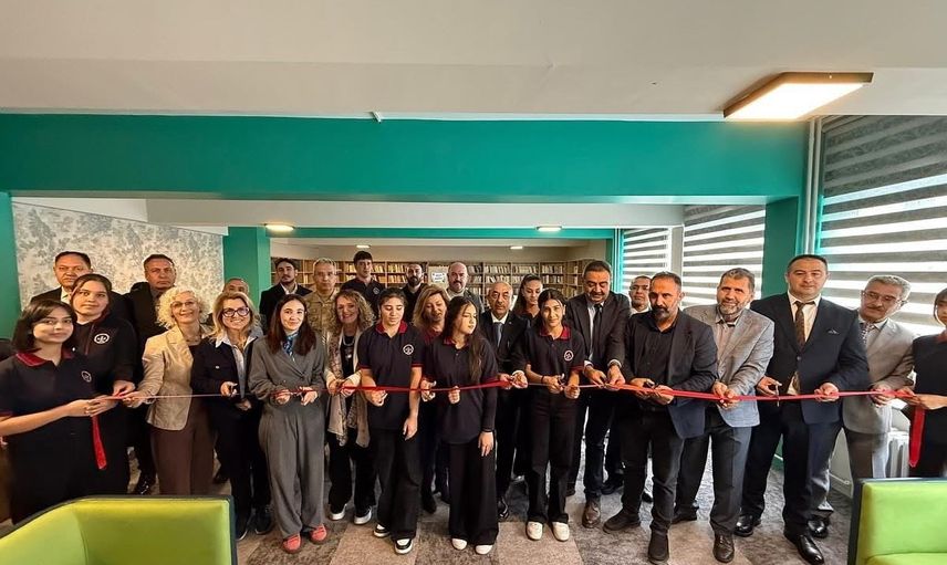 Çağlayan Anadolu Lisesine yeni kültürel ve eğitim alanları kazandırıldı