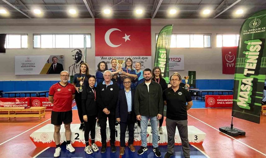 Kamu spor oyunlarında masa tenisi heyecanı sona erdi