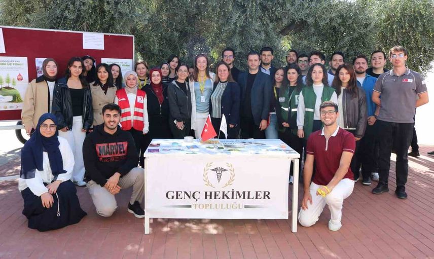 Gençler ADÜ'de gönüllülük ve sağlık sorumluluğu için buluştu