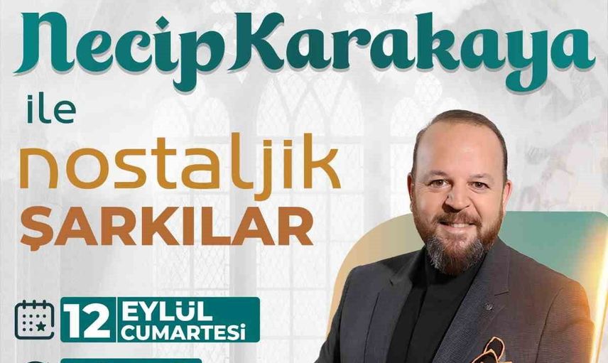 Melikgazi'de Necip Karakaya ile nostaljik akşam