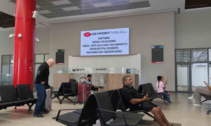 Taşucu'da KKTC seferleri Filo Jet faciası nedeniyle durdu