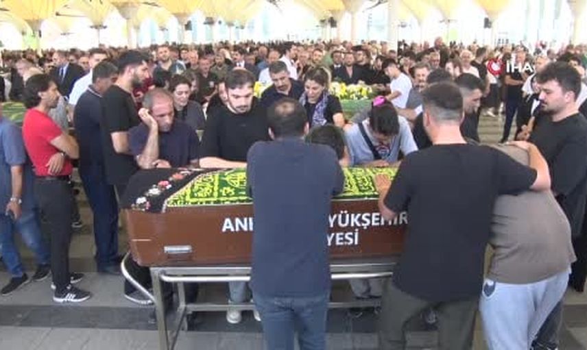 Başmüfettişin kızı üniversite kaydının ardından son yolculuğuna uğurlandı
