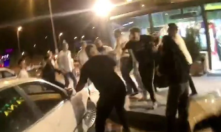 Karabük'te sokakta başlayan 'yan bakma' tartışması yumruklaşmayla sona erdi