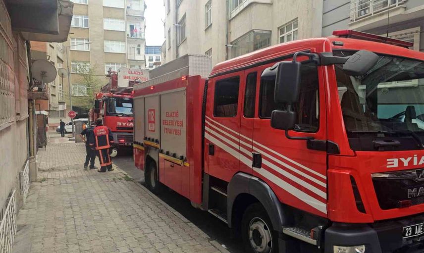 Sahte çatı yangını ihbarı Elazığ’da ekipleri alarma geçirdi