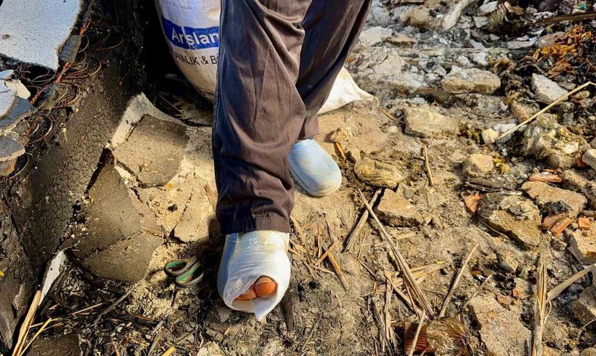 Karayokuş'ta alevler bir ailenin yuvasını ve torunun çeyizini yok etti