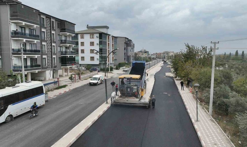 Soma’da ana arter yenilendi: toz ve çamura veda