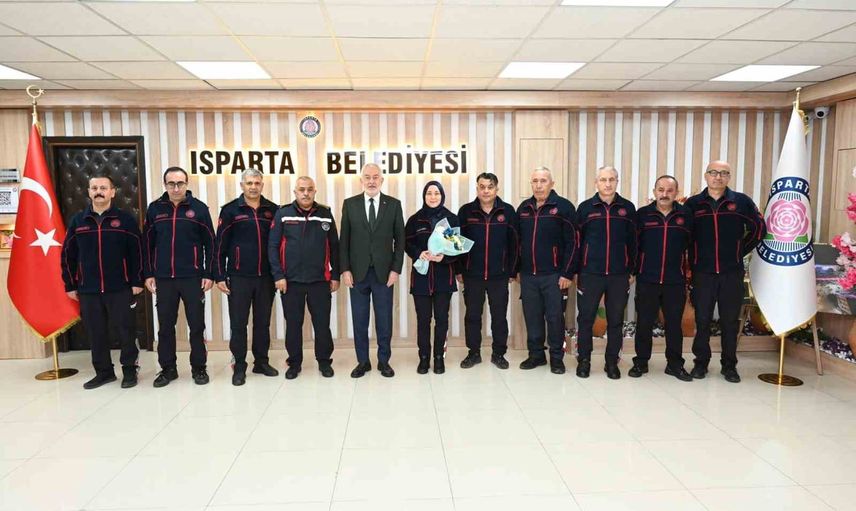 Isparta itfaiyesi 312 yıllık mirasını sahada sürdürüyor