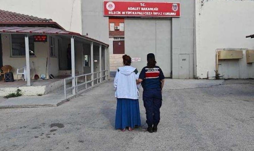 Bilecik'te devriye sırasında aranan hükümlü kadın yakalandı