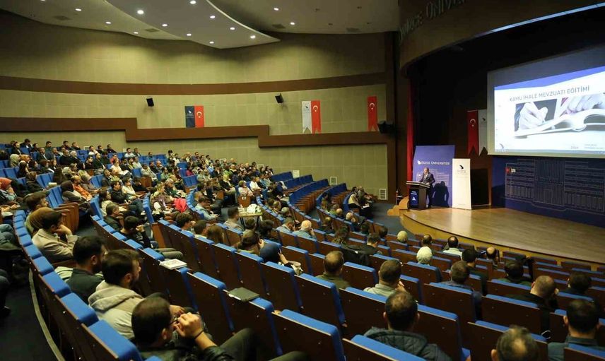 Kamu ihalelerinde şeffaflık vurgusu Düzce Üniversitesi'nde mevzuat eğitimi