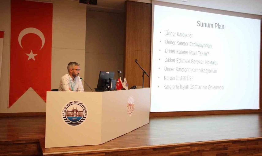 Üriner kateter riskleri ve önlemlerine yönelik hastane içi eğitim düzenlendi