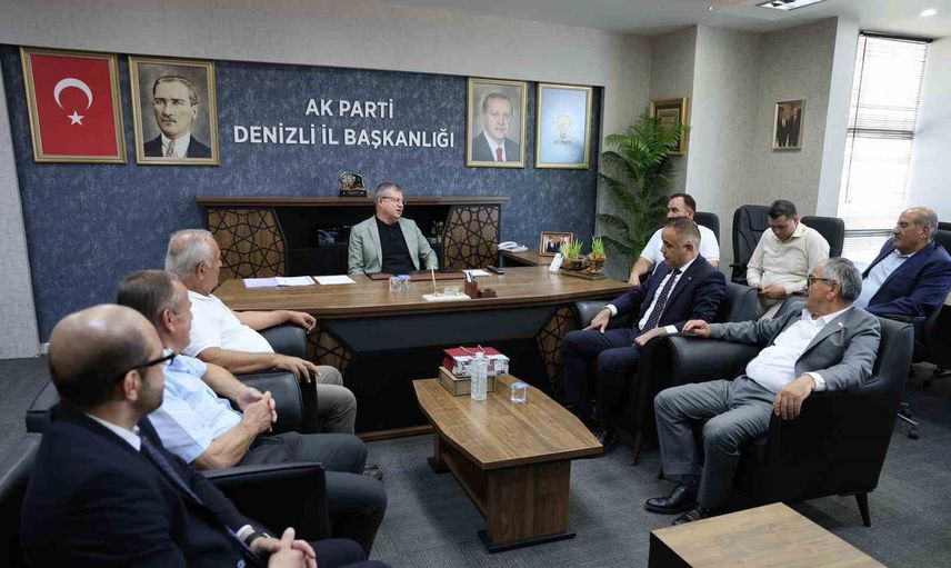 Denizli esnafına destek vurgusu: il başkanı Subaşıoğlu esnafla buluştu