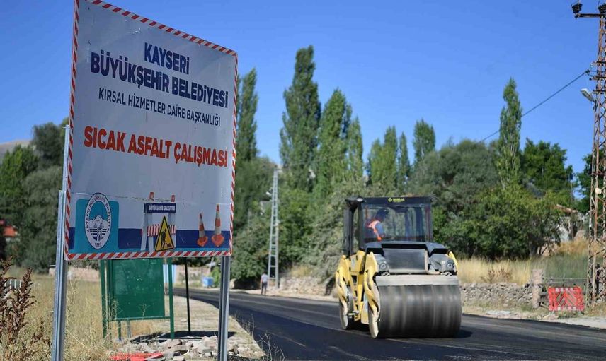 Büyükşehir’den Büyüktoraman Mahallesi’ne 16,8 milyonluk sıcak asfalt yatırımı