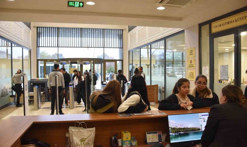 Şahinbey'de gece gündüz eğitim merkezi: kütüphane 4 binden fazla öğrenciyi ağırladı