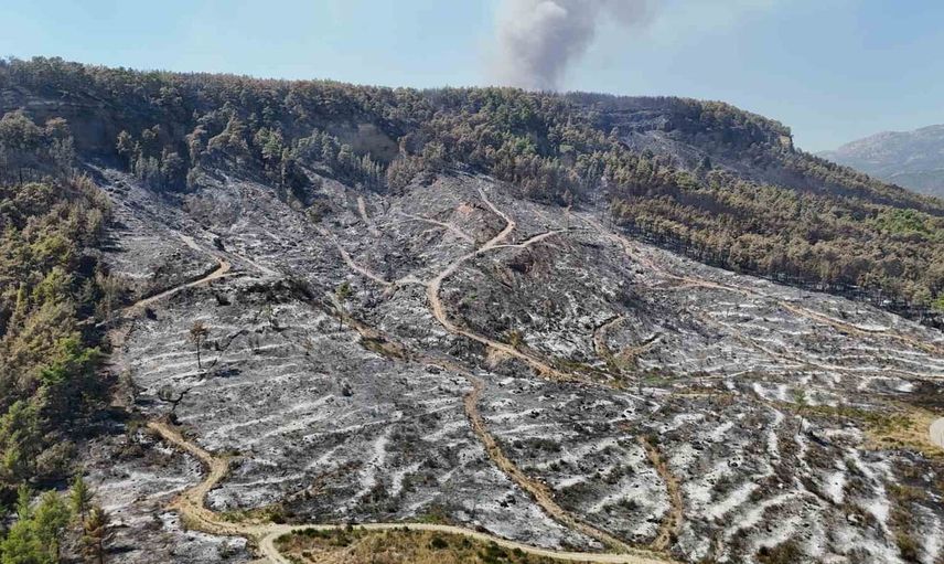 Aksu orman yangınında enerji düşürüldü, soğutma ve tahliyeler sürüyor
