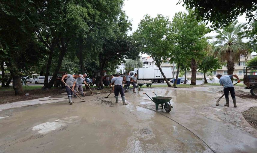 Marmaris'te kırsal ve merkezde 16 parkta kapsamlı yenileme