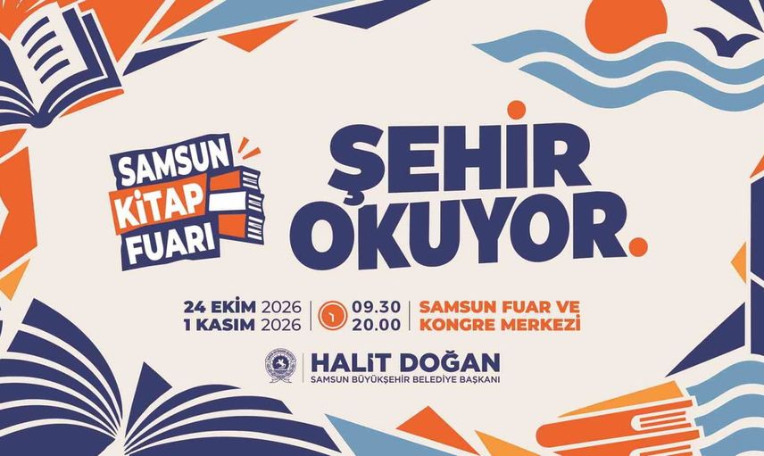Samsun’da dokuz gün sürecek kitap buluşması kapılarını açıyor