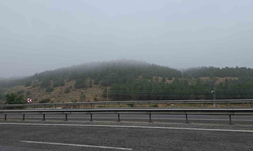 Yaz sürprizi: Yozgat'ta 13 derece düşüş ve yoğun sis