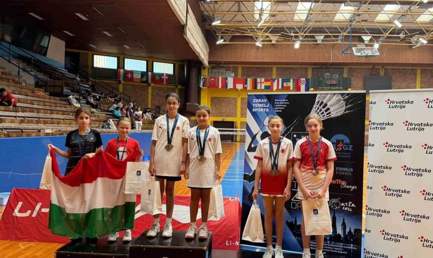 Kayserili sporcular Zagreb'de kürsüleri boş bırakmadı