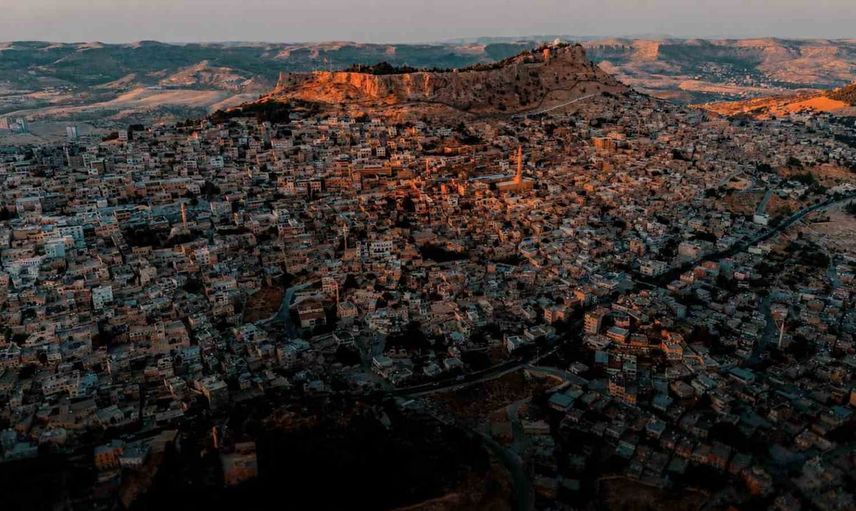 Mardin'in taş dokusu drone ile yeniden keşfedildi