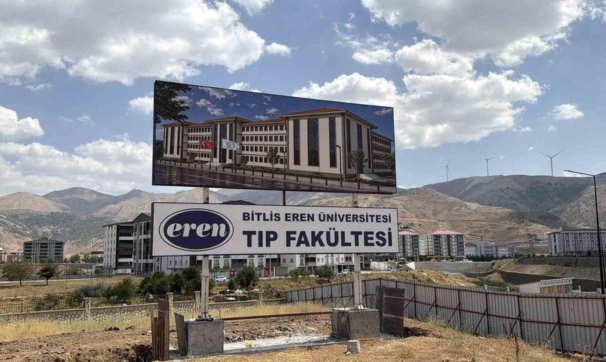 Bitlis'te tıp fakültesinin altyapısı için iki büyük yatırım 2028 hedefiyle ilerliyor