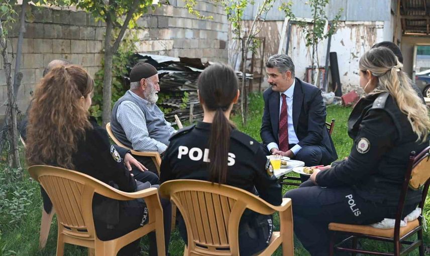 Emniyet müdürü Doköz’den şehit ailesine taziye ziyareti