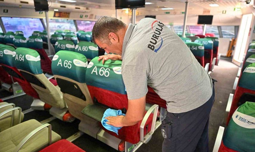 Bursa'da toplu taşımada hijyen seferberliği: mevsim geçişine yönelik yoğun temizlik