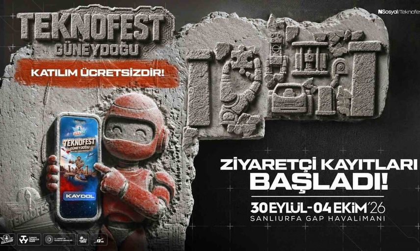 Şanlıurfa'da TEKNOFEST buluşması: ziyaretçi kayıtları başladı