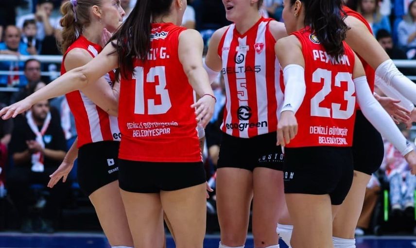 Denizli sultanları sezona güçlü başlangıç yaptı, Fenerbahçe'yi 3-0 yendi