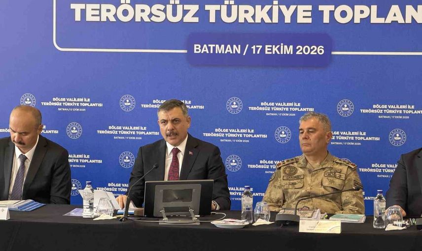 Terörsüz Türkiye hedefi iç bütünlüğün ve dış etkinliğin temel önceliği