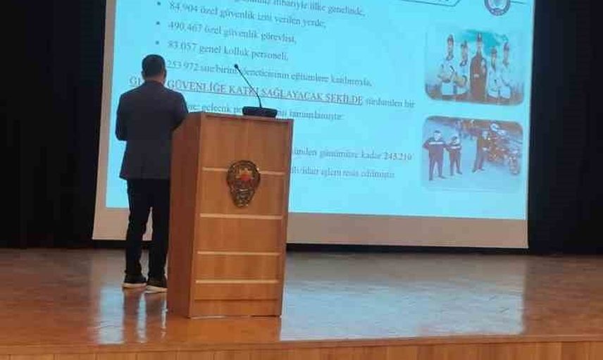 Okul güvenliğini güçlendirmek için 32 özel güvenlik görevlisine KAAN eğitimi