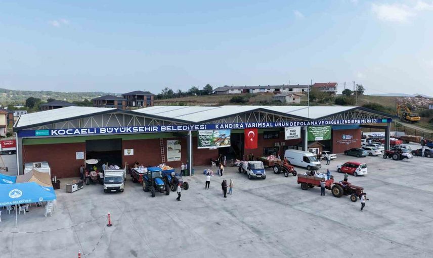 Kandıra'da tarımsal merkez üreticilere TMO satışına doğrudan erişim sağlıyor