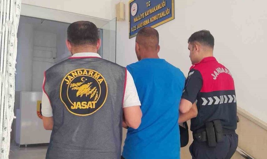 Şanlıurfa Haliliye'de 10 yıl hapis cezası bulunan S.D. yakalandı