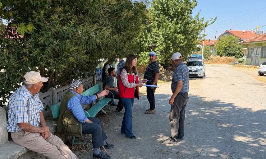 Tarım sahasında sorunlara yerinde çözüm: Uşak ekipleri üretici ziyaretlerini sürdürüyor