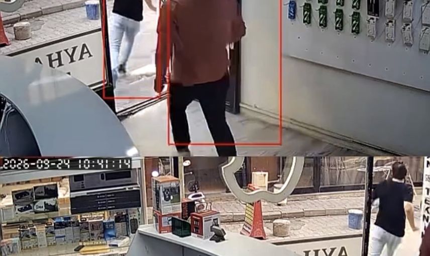Karaköprü'de 5.4'lük sarsıntı o anları güvenlik kameralarına taşıdı