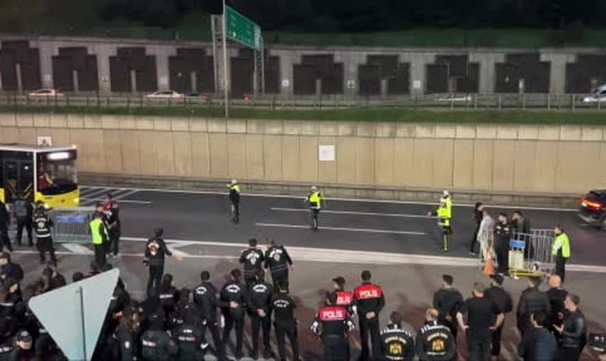 Kadıköy'den RAMS Park'a 31 otobüsle: Fenerbahçe taraftarları derbiye gitti