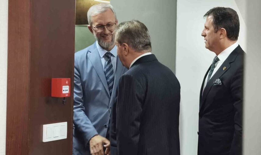 Karadeniz'de istikrar çağrısı: Ukrayna Büyükelçisi Celalov’dan BBP lideri Destici’ye ziyaret
