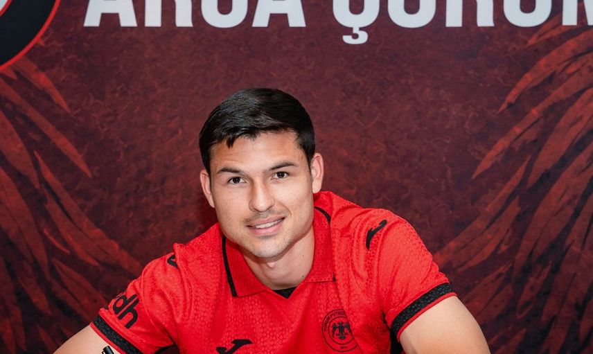 Çorum FK'ye venezuelalı santrfor Jesus Ramirez 3+1 yıllık sözleşmeyle katıldı