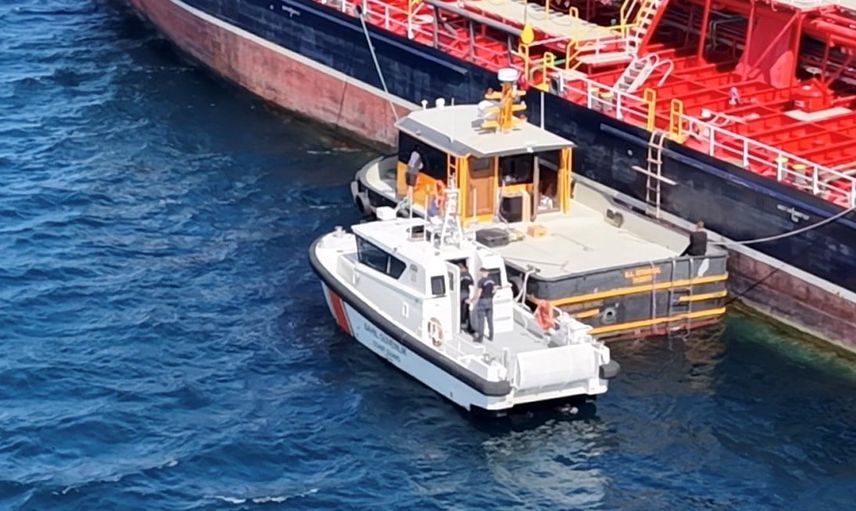 Silivri açıklarında Alsu gemisinde bilirkişi ve dalgıç incelemesi
