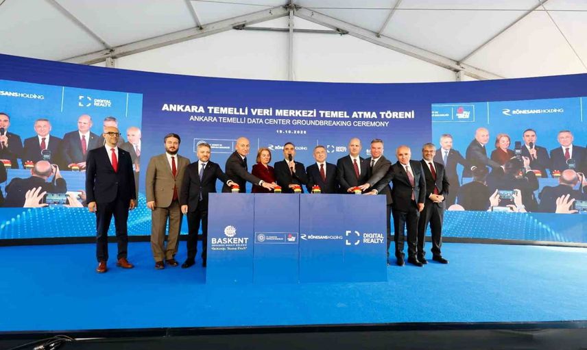 Türkiye'nin dijital omurgası kuruluyor: Ankara Temelli veri merkezi kampüsünün temeli atıldı