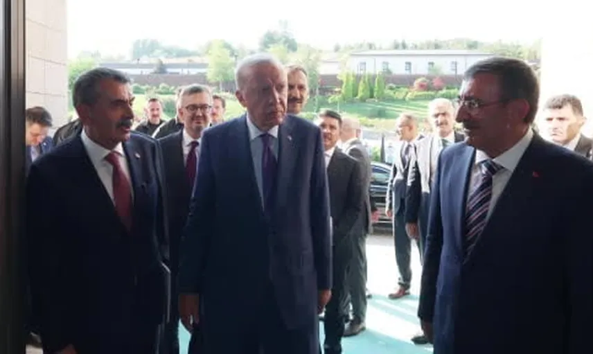 Cumhurbaşkanı Erdoğan Maziden Atiye programı öğrencileriyle bir araya geldi