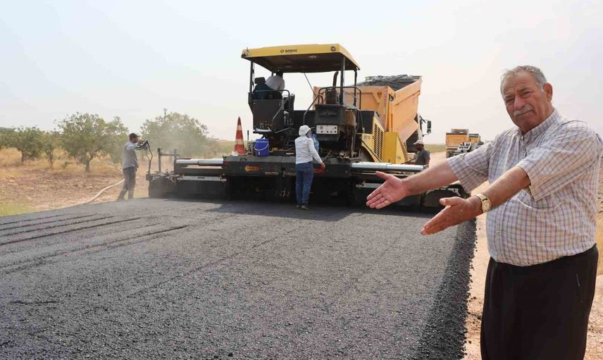 Kırsal mahalleleri birbirine bağlayacak 27 kilometrelik yol yenileniyor
