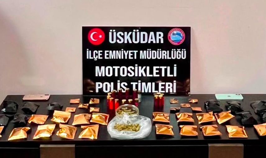 Üsküdar operasyonunda satışa hazır 637 gram marihuana ve 17 fişek ele geçirildi